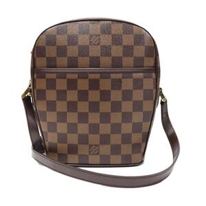 Louis Vuitton Ipanema Shoulder Bag Canvas Ebene Brown